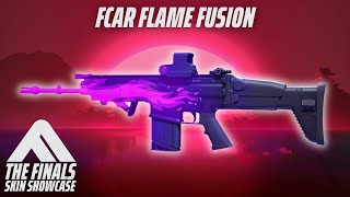 FCAR FLAME FUSION Skin Review  The Finals Season 3 Flame Fusion Set [upl. by Neelahs]