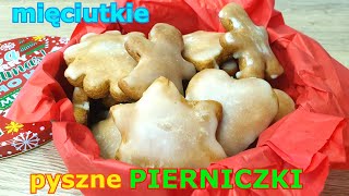 Mięciutkie i pyszne pierniczki 👌 łatwe i szybkie ciasteczka świąteczne w 15 minut 👍 cookies [upl. by Peers763]