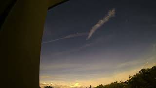 Morning Stratus with Ac clouds Cu Humilis and Ci Intortus Floccus clouds  Timelapse 02092023 [upl. by Thin]