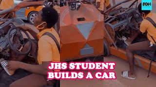 JHS BECE student builds a FAST car in Ghana Africa to the world [upl. by Retsila]