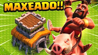 Un TH8 MAXED muy puerco 🐷 Clash of Clans [upl. by Eeleak]