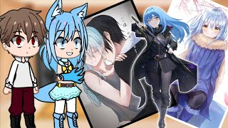 Redo Of Healer React To Rimuru  That Time I Got Reincarnated As A Slime  Gacha React [upl. by Yemarej]