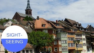 SIGHTSEEING in Laufenburg am Rhein in GERMANY [upl. by Avra]