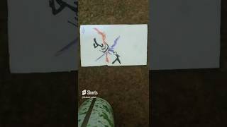 flip book stick man fighting drawing shorts [upl. by Ihab]