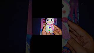 Easy snowman craft idea with socks for beginners easy diyarthackviralshortssocksdrawingcraft [upl. by Martina]