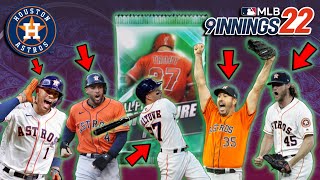 MLB 9 Innings 22  BEST SIGNATURE PACK EVER AMAZING DIAMOND TEAM SIGNATURE CARD [upl. by Anib]