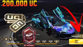 Mclaren Luckyspin 200k UC  Speed Drift Opening Mclaren All Cars  Mclaren Crate Opening Pubgm Bgmi [upl. by Anyala812]