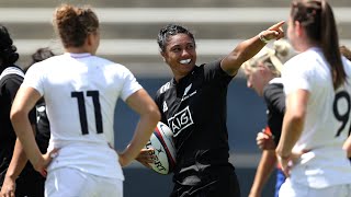 Renee Wickliffe scores hattrick against England [upl. by Ransome753]