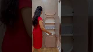 Dressing Vanity Storage in Walkin Wardrobe interiordesign interior [upl. by Ruff546]