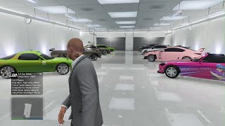 GTA 5 online car garage [upl. by Delorenzo]