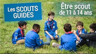 Les ScoutsGuides  être scout entre 11 et 14 ans [upl. by Nnyleimaj]