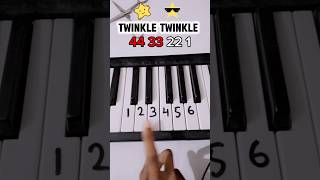 Twinkle Twinkle little Star  Piano Tutorial [upl. by Flam]