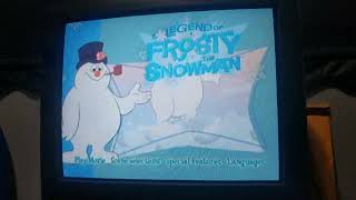 The Legend of Frosty The Snowman 2005 DVD Menu Walkthrough [upl. by Hennie]