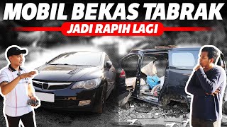 MOBIL BEKAS TABRAK GOKILL BISA NORMAL LAGI❗ [upl. by Stormie602]