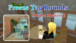 Murder Mystery 2 but only Freeze Tag rounds in the new update  Relax With Roblox [upl. by Yaya110]