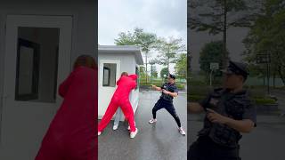 Money Heist vs Police 40 moneyheist parkour police escape shorts cpider98 [upl. by Nede415]