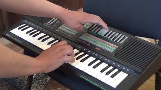 Demo 1987 Yamaha PSS570 [upl. by Arytal]