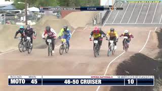 BMX 2023 Lumberjack Nationals  4650 Cruiser Main  Sunday May 21st  Corky Gainsford [upl. by Pride]