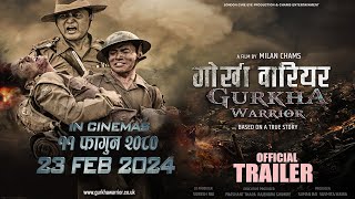 GURKHA WARRIOR  NEPALI MOVIE OFFICIAL TRAILER 2024  RITESH CHAMS VIJAY LAMA REBIKA GURUNG [upl. by Latoya]