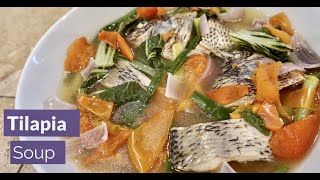 Tilapia Soup  Quick amp Easy [upl. by Tserof]