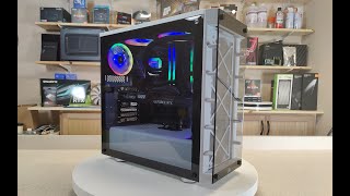 Corsair iCUE 465X RTX 3060 1600 build [upl. by Royce]