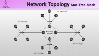 Network Topology Explained Star Tree Mesh [upl. by Jeffrey]