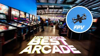 Fly through Houstons BEST Arcade Bar with us [upl. by Partridge]