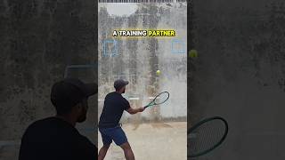 Why The Hitting Wall is a Mirror of Yourself🪞🎾 tennis tennisplayer tennislife tenniscoach [upl. by Atterual848]