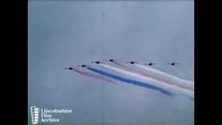 THE RED ARROWS FOLLAND GNATS circa 1970 [upl. by Sible]