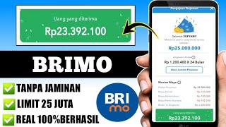 Pinjaman BRI Cara Pinjam Uang Di BRIMO Secara Online Langsung Cair 2024 [upl. by Eiuqnom]