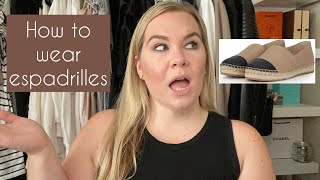 HOW TO STYLE ESPADRILLES 3 Easy Ways [upl. by Enegue]