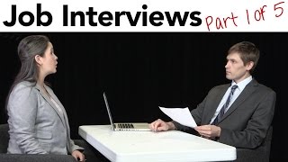 How to Interview for a Job in American English part 15 [upl. by Corinne]