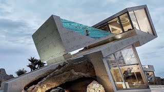 The brutalist house architecture interiordesign design architect luxury modernhouse [upl. by Orenid]