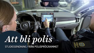 Att bli polis – digital informationsträff i samarbete med Polismyndigheten [upl. by Alvord490]