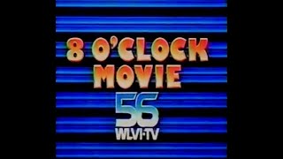 WLVI TV56 8 OClock Movie promo for Burt Lancaster week w Scorpio Lawman Ulzanas Raid and more [upl. by Azilef]