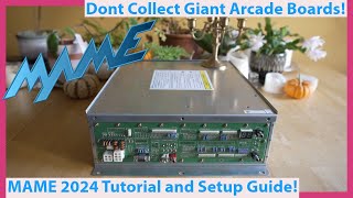 MAME Tutorial for 2024 Arcade Emulation Made Easy [upl. by Yelnoc]