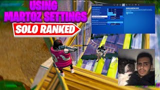 Using Martoz SETTINGS And RESOLUTION In Solo Ranked [upl. by Fachini520]