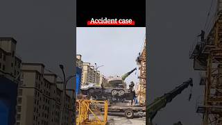 84 Mobile crane collapse 😱 crane accident [upl. by Atsyrhc]