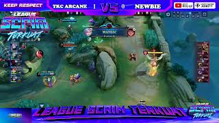 KUALIFIKASI LST S4 TKC ARCANE VS NEWBIE MATCH 2 [upl. by Radek]