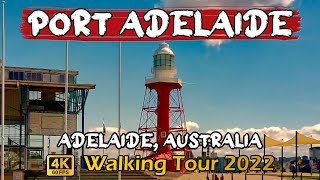 Port Adelaide South Australia Walking Tour 4k60fps 🇦🇺 🦘 [upl. by Aiyn]