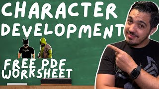 Character Development in Writing  FREE PDF Character development Worksheet [upl. by Rorke633]