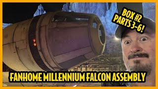 Millennium Falcon Box 2 assembly [upl. by Ylrae]