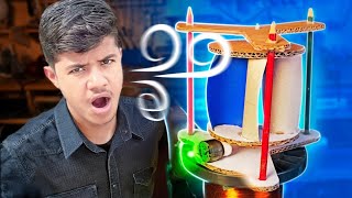 HOMEMADE WIND GENERATOR Very easy [upl. by Nnaeirual]