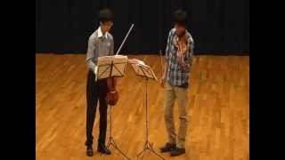 Bartok 44 duets for 2 violins 1314324344 [upl. by Beauregard626]