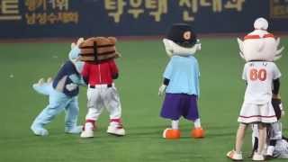 KBO Mascot Dance Off [upl. by Gusella]