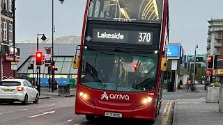 LJ61 CHKArriva London 61Reg ADL Enviro400 [upl. by Drehcir871]