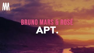 ROSÉ amp Bruno Mars  APT LetraLyrics [upl. by Dorthy728]