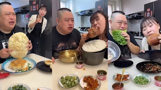 สามีโง่และภรรยาที่ฉลาด🤣asmr อาหาร food funnyvideo ตลก eating [upl. by Brinn]