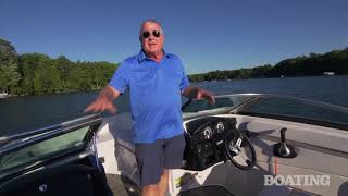 2019 Four Winns HD 180  Boating Magazine Review [upl. by Roye]