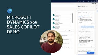 Microsoft Dynamics 365 Sales Copilot Demo [upl. by Hillari]